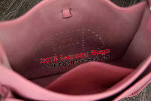 Hermes Evelyne 28cm Original calf leather Messenger Bag H1188 Pink Hermes Evelyne 28cm Original calf leather Messenger Bag H1188 Pink