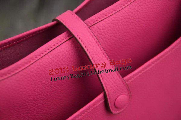 Hermes Evelyne 28cm Messenger Bag Original Leather H1188 Rose Hermes Evelyne 28cm Messenger Bag Original Leather H1188 Rose