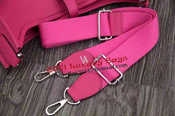 Hermes Evelyne 28cm Messenger Bag Original Leather H1188 Rose Hermes Evelyne 28cm Messenger Bag Original Leather H1188 Rose