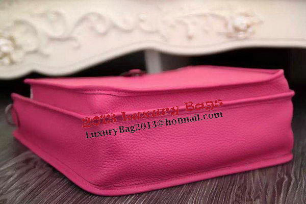 Hermes Evelyne 28cm Messenger Bag Original Leather H1188 Rose Hermes Evelyne 28cm Messenger Bag Original Leather H1188 Rose