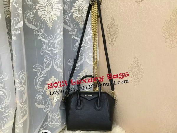 Givenchy mini Antigona Bag Goat Leather G1900 Black Givenchy mini Antigona Bag Goat Leather G1900 Black