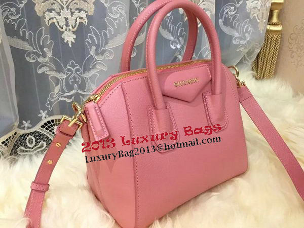 Givenchy mini Antigona Bag Goat Leather G1900 Pink Givenchy mini Antigona Bag Goat Leather G1900 Pink