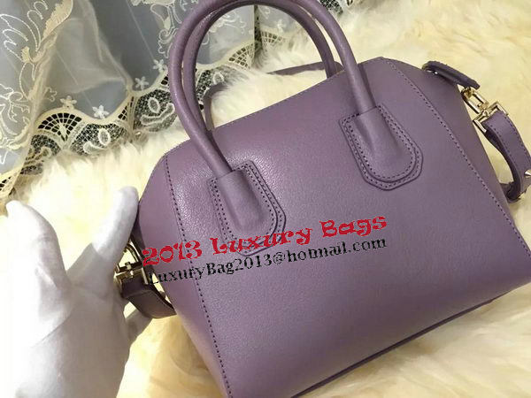 Givenchy mini Antigona Bag Goat Leather G1900 Purple Givenchy mini Antigona Bag Goat Leather G1900 Purple
