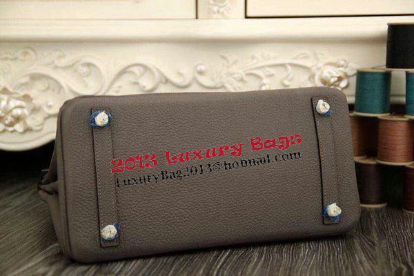 Hermes Birkin 35CM 30CM Tote Bag Original Leather HB35O Gray Hermes Birkin 35CM 30CM Tote Bag Original Leather HB35O Gray