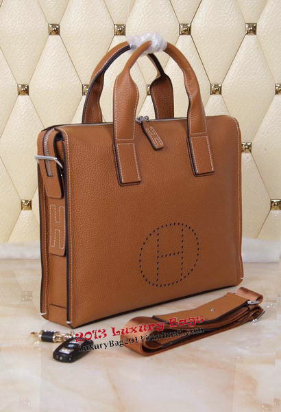 Hermes Briefcase Original Grainy Leather H8813T Wheat Hermes Briefcase Original Grainy Leather H8813T Wheat