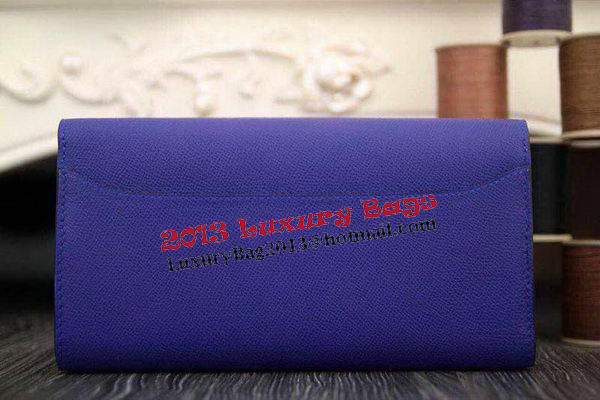 Hermes Constance Long Wallets Original Leather HA909 Dark Blue Hermes Constance Long Wallets Original Leather HA909 Dark Blue