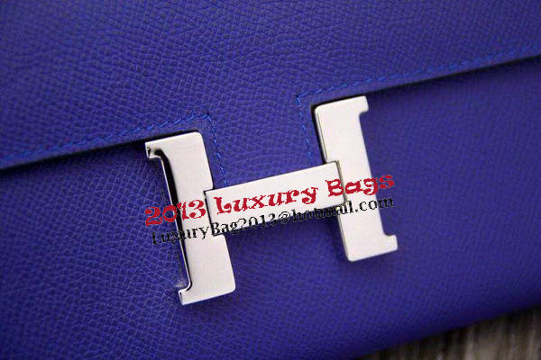 Hermes Constance Long Wallets Original Leather HA909 Dark Blue Hermes Constance Long Wallets Original Leather HA909 Dark Blue