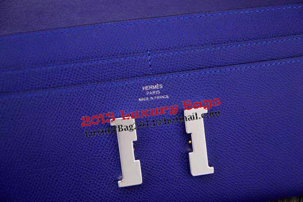 Hermes Constance Long Wallets Original Leather HA909 Dark Blue Hermes Constance Long Wallets Original Leather HA909 Dark Blue