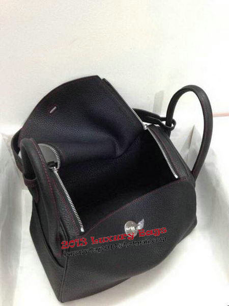 Hermes Lindy 30CM Original Leather Shoulder Bag HLD30 Black Hermes Lindy 30CM Original Leather Shoulder Bag HLD30 Black