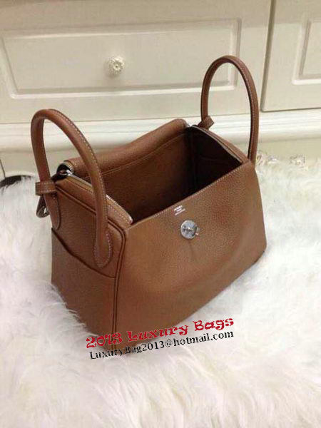 Hermes Lindy 30CM Original Leather Shoulder Bag HLD30 Brown Hermes Lindy 30CM Original Leather Shoulder Bag HLD30 Brown