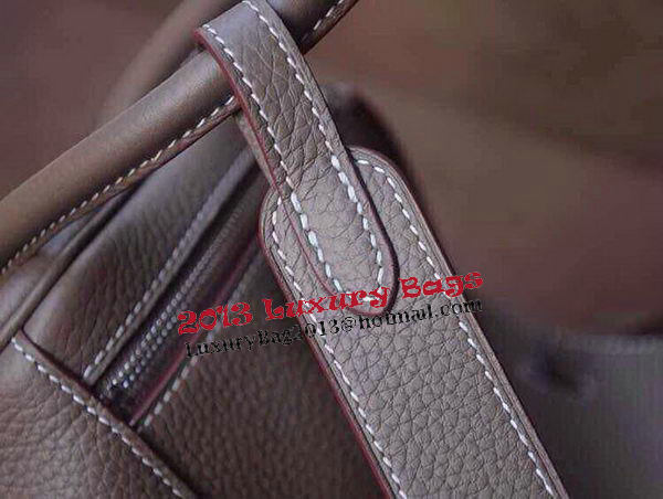 Hermes Lindy 30CM Original Leather Shoulder Bag HLD30 Dark Grey Hermes Lindy 30CM Original Leather Shoulder Bag HLD30 Dark Grey