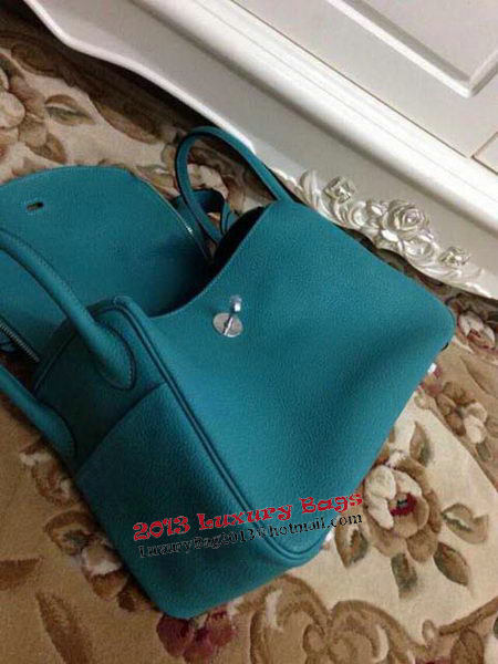 Hermes Lindy 30CM Original Leather Shoulder Bag HLD30 Light Green Hermes Lindy 30CM Original Leather Shoulder Bag HLD30 Light Green