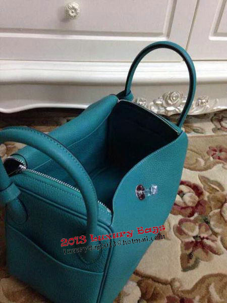 Hermes Lindy 30CM Original Leather Shoulder Bag HLD30 Light Green Hermes Lindy 30CM Original Leather Shoulder Bag HLD30 Light Green