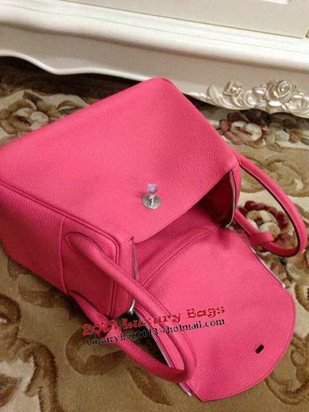 Hermes Lindy 30CM Original Leather Shoulder Bag HLD30 Rose Hermes Lindy 30CM Original Leather Shoulder Bag HLD30 Rose