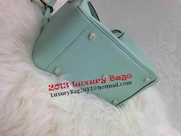 Hermes Lindy 30CM Original Leather Shoulder Bag HLD30 Skyblue Hermes Lindy 30CM Original Leather Shoulder Bag HLD30 Skyblue