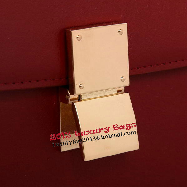 Celine Classic Box Small Flap Bag Smooth Leather C88007C Burgundy Celine Classic Box Small Flap Bag Smooth Leather C88007C Burgundy