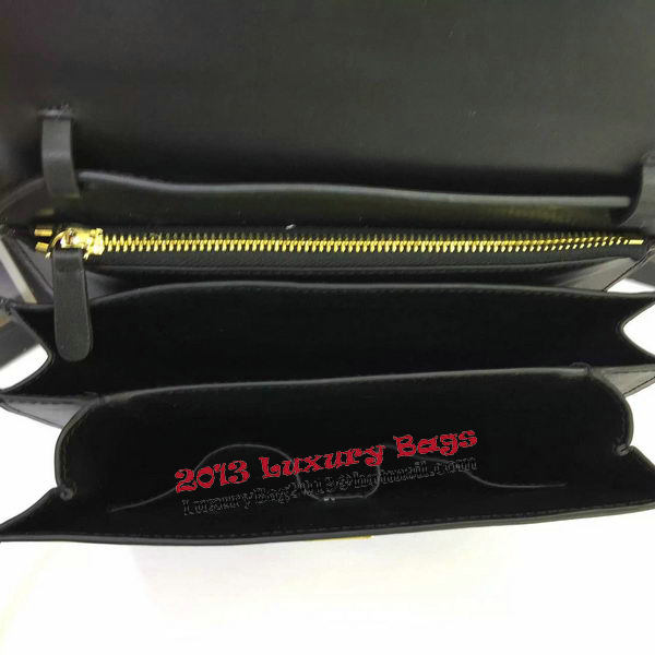 Celine Classic Box Flap Bag Calfskin Leather C88008 Black Celine Classic Box Flap Bag Calfskin Leather C88008 Black