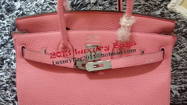 Hermes Birkin 30CM Tote Bags Litchi Leather H30LI Cherry Hermes Birkin 30CM Tote Bags Litchi Leather H30LI Cherry