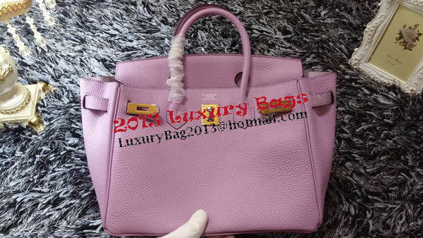 Hermes Birkin 30CM Tote Bags Litchi Leather H30LI Lavender Hermes Birkin 30CM Tote Bags Litchi Leather H30LI Lavender