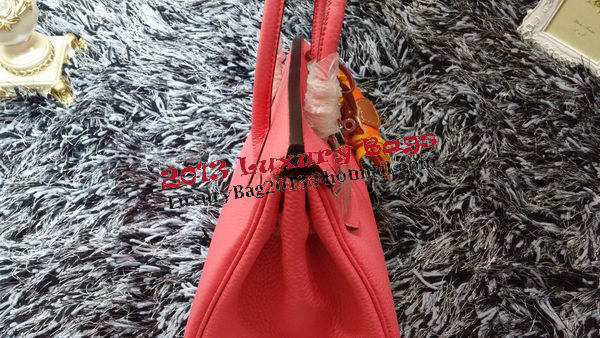 Hermes Birkin 30CM Tote Bags Litchi Leather H30LI Pink Hermes Birkin 30CM Tote Bags Litchi Leather H30LI Pink
