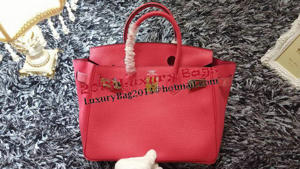 Hermes Birkin 30CM Tote Bags Litchi Leather H30LI Rose Hermes Birkin 30CM Tote Bags Litchi Leather H30LI Rose
