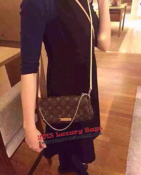 Louis Vuitton Monogram Canvas Favorite MM Shoulder Bag M40718 Louis Vuitton Monogram Canvas Favorite MM Shoulder Bag M40718