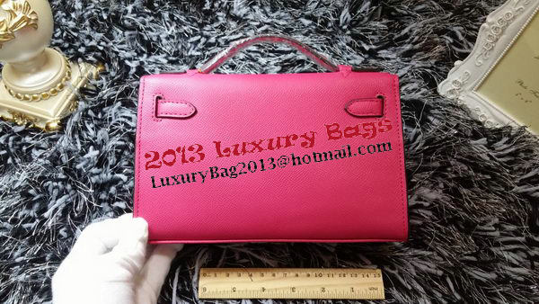 Hermes MINI Kelly 22cm Tote Bag Calf Leather K011 Rose Hermes MINI Kelly 22cm Tote Bag Calf Leather K011 Rose