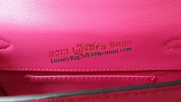 Hermes MINI Kelly 22cm Tote Bag Calf Leather K011 Rose Hermes MINI Kelly 22cm Tote Bag Calf Leather K011 Rose