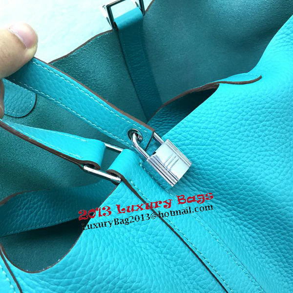 Hermes Picotin Lock 22cm Bags Litchi Leather HPL1048 Green Hermes Picotin Lock 22cm Bags Litchi Leather HPL1048 Green