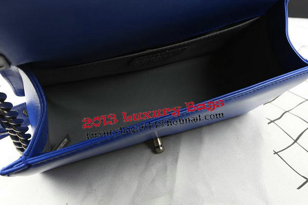 Boy Chanel Flap Bags Original Sheepskin Leather A67025 Blue Boy Chanel Flap Bags Original Sheepskin Leather A67025 Blue