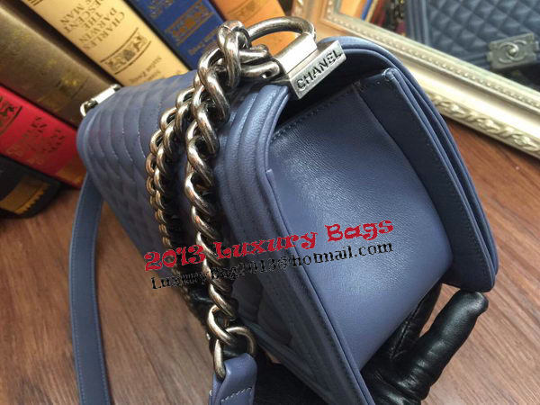 Boy Chanel Flap Shoulder Bag Sheepskin Leather A67086 Light Blue Boy Chanel Flap Shoulder Bag Sheepskin Leather A67086 Light Blue