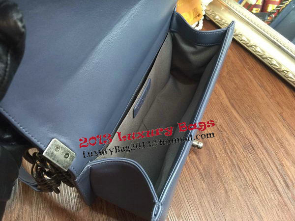 Boy Chanel Flap Shoulder Bag Sheepskin Leather A67086 Light Blue Boy Chanel Flap Shoulder Bag Sheepskin Leather A67086 Light Blue