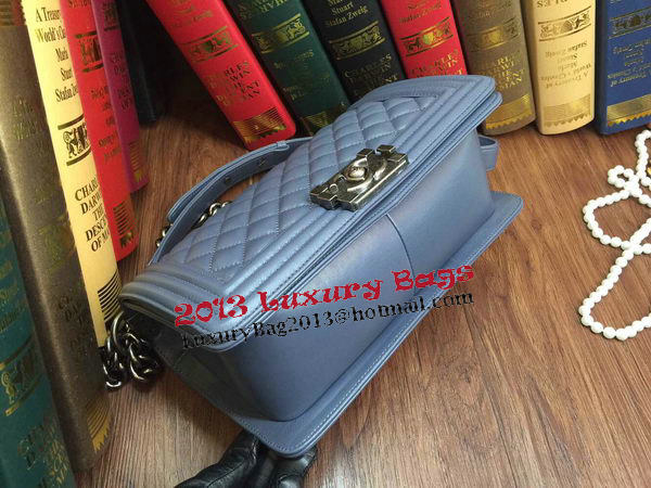 Boy Chanel Flap Shoulder Bag Sheepskin Leather A67086 Light Blue Boy Chanel Flap Shoulder Bag Sheepskin Leather A67086 Light Blue