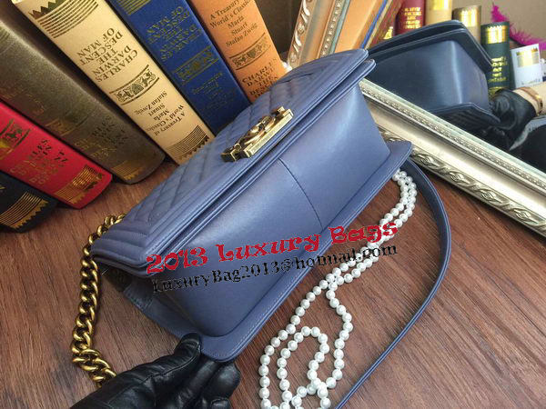 Boy Chanel Flap Shoulder Bag Sheepskin Leather A67086 Light Blue Boy Chanel Flap Shoulder Bag Sheepskin Leather A67086 Light Blue