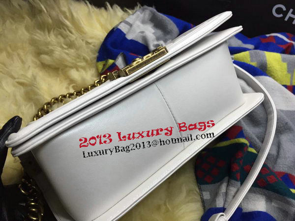 Boy Chanel Flap Shoulder Bag Sheepskin Leather A67086 OffWhite Boy Chanel Flap Shoulder Bag Sheepskin Leather A67086 OffWhite