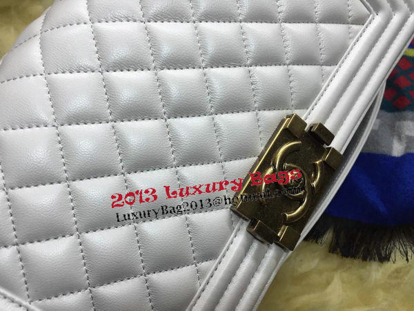Boy Chanel Flap Shoulder Bag Sheepskin Leather A67086 OffWhite Boy Chanel Flap Shoulder Bag Sheepskin Leather A67086 OffWhite