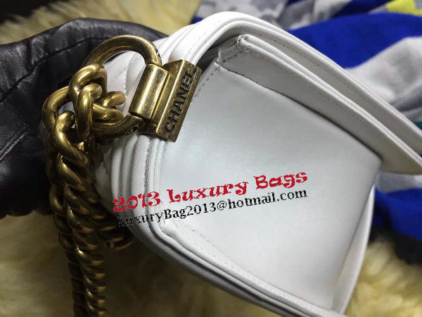 Boy Chanel Flap Shoulder Bag Sheepskin Leather A67086 OffWhite Boy Chanel Flap Shoulder Bag Sheepskin Leather A67086 OffWhite