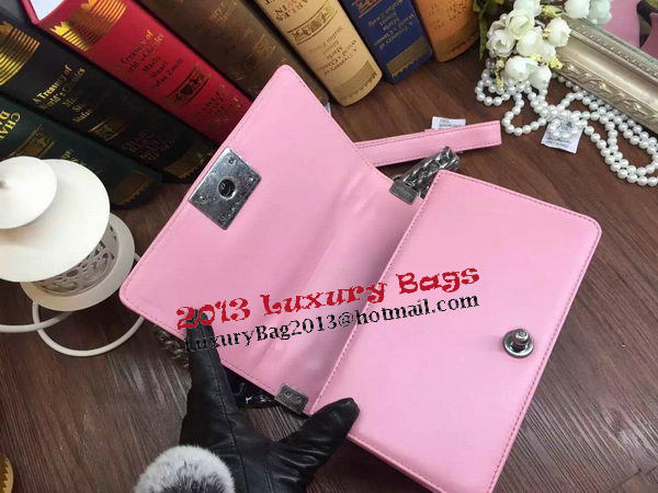 Boy Chanel Flap Shoulder Bags Sheepskin Leather A67085 Pink Boy Chanel Flap Shoulder Bags Sheepskin Leather A67085 Pink