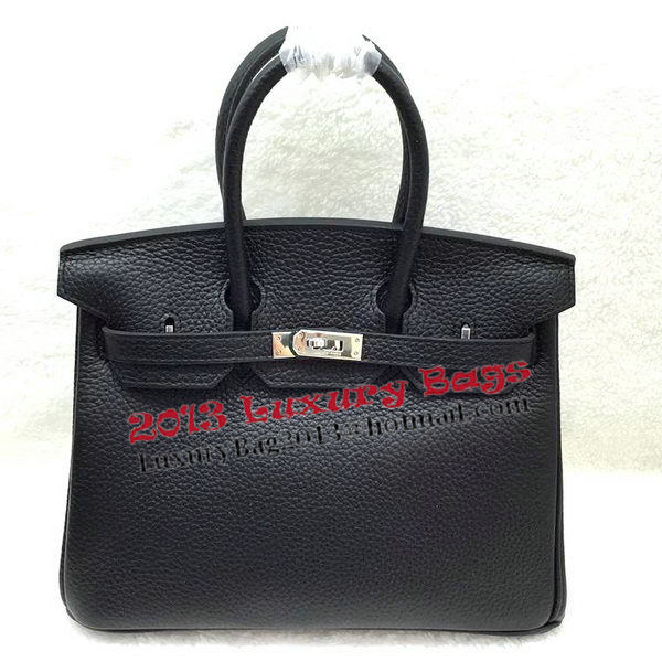 Hermes Birkin 25CM Tote Bag Original Leather H25T Black Hermes Birkin 25CM Tote Bag Original Leather H25T Black