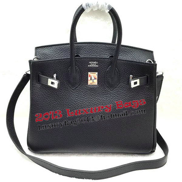 Hermes Birkin 25CM Tote Bag Original Leather H25T Black Hermes Birkin 25CM Tote Bag Original Leather H25T Black