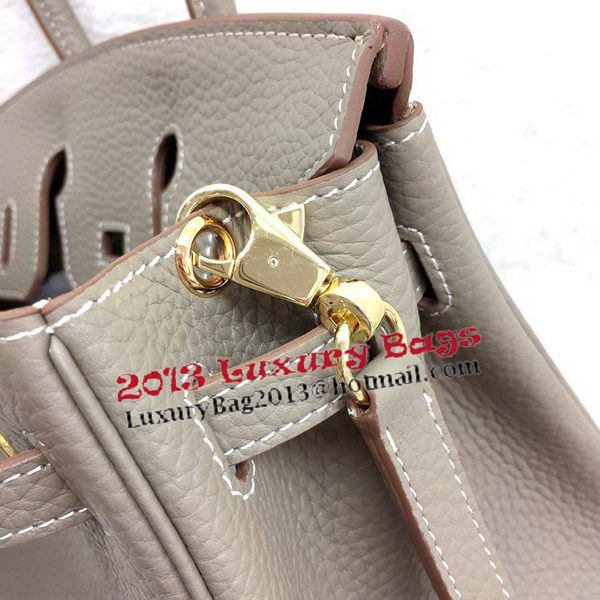 Hermes Birkin 25CM Tote Bag Original Leather H25T Grey Hermes Birkin 25CM Tote Bag Original Leather H25T Grey