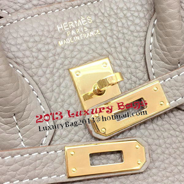 Hermes Birkin 25CM Tote Bag Original Leather H25T Grey Hermes Birkin 25CM Tote Bag Original Leather H25T Grey