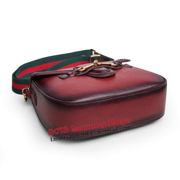 Gucci Lady Web Calfskin Leather Shoulder Bags 383848 Burgundy Gucci Lady Web Calfskin Leather Shoulder Bags 383848 Burgundy