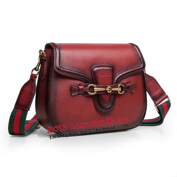 Gucci Lady Web Calfskin Leather Shoulder Bags 383848 Burgundy Gucci Lady Web Calfskin Leather Shoulder Bags 383848 Burgundy