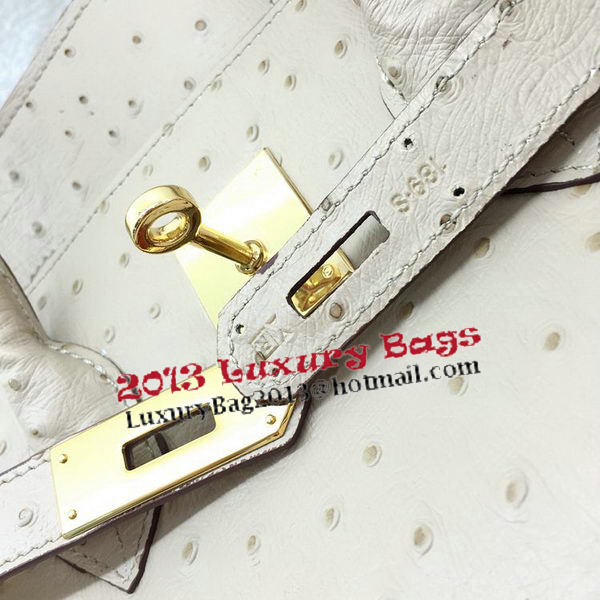 Hermes Birkin 30CM Tote Bags Ostrich Leather H30LI Apricot Hermes Birkin 30CM Tote Bags Ostrich Leather H30LI Apricot