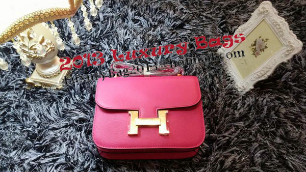 Hermes Constance Bag Litchi Leather H9998 Rose Hermes Constance Bag Litchi Leather H9998 Rose