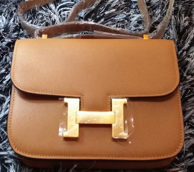 Hermes Constance Bag Litchi Leather H9998 Wheat