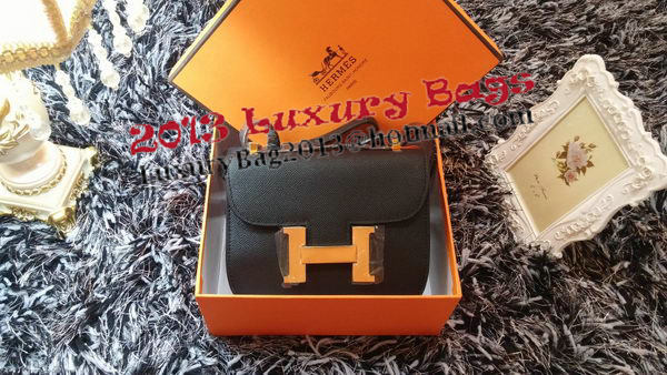 Hermes Constance Bag Litchi Leather H9999L Black Hermes Constance Bag Litchi Leather H9999L Black