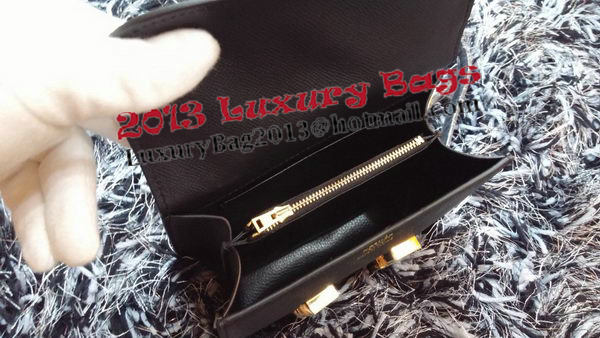 Hermes Constance Bag Litchi Leather H9999L Black Hermes Constance Bag Litchi Leather H9999L Black