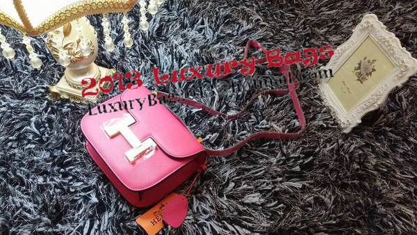 Hermes Constance Bag Litchi Leather H9999L Rose Hermes Constance Bag Litchi Leather H9999L Rose
